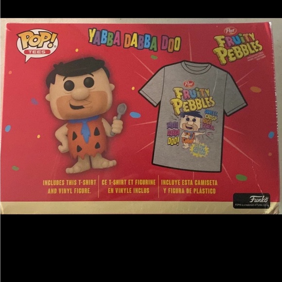 Fruity Pebbles Funko Pop with t-shirt - Picture 4 of 6